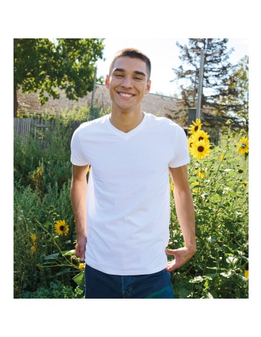 NEU-O61005-Mens V-Neck T-Shirt